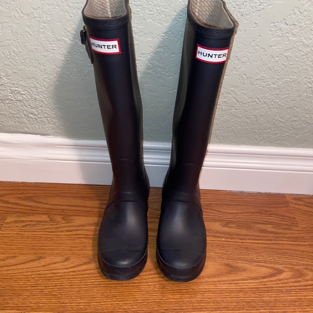 Hunter Matte original tall rain boots